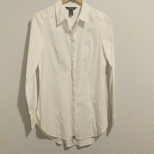 Ivory WHBM dress shirt